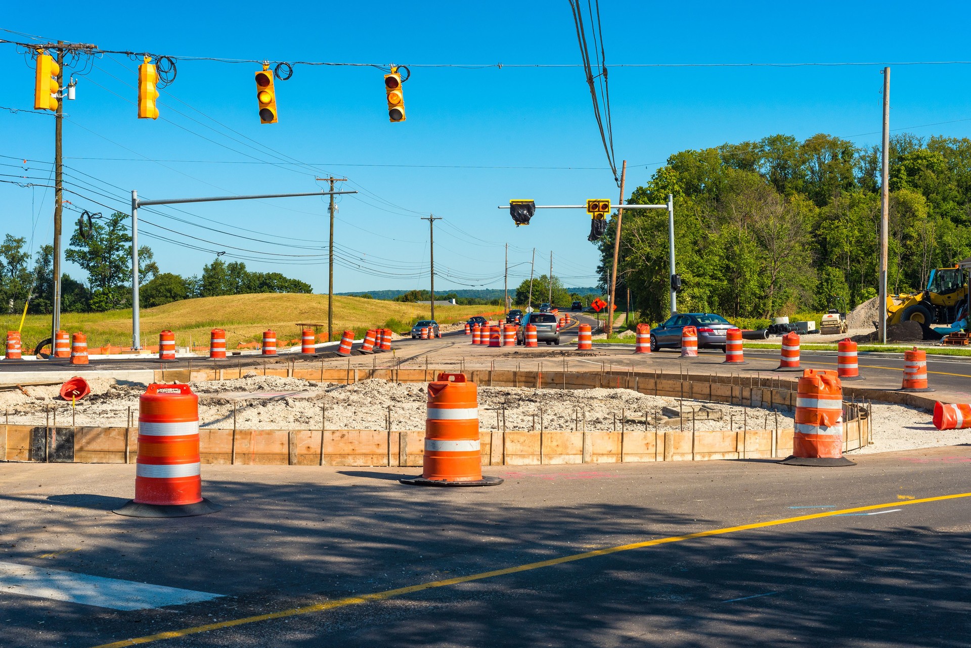 Roundabout installation